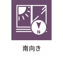 南向き
