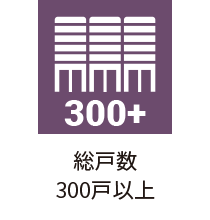総戸数300戸以上
